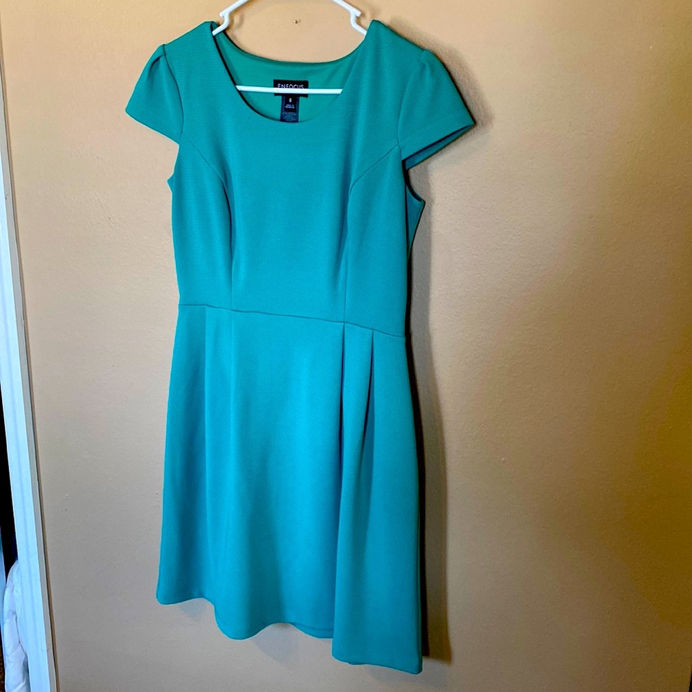 Enfocus studio Mid-length size 6 green dress